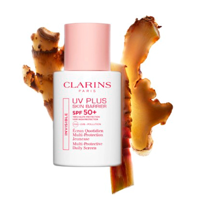 PROTECTOR SOLAR CLARINS UV PLUS SKIN BARRIER SPF50 TRANSLÚCIDO 30ML - 3