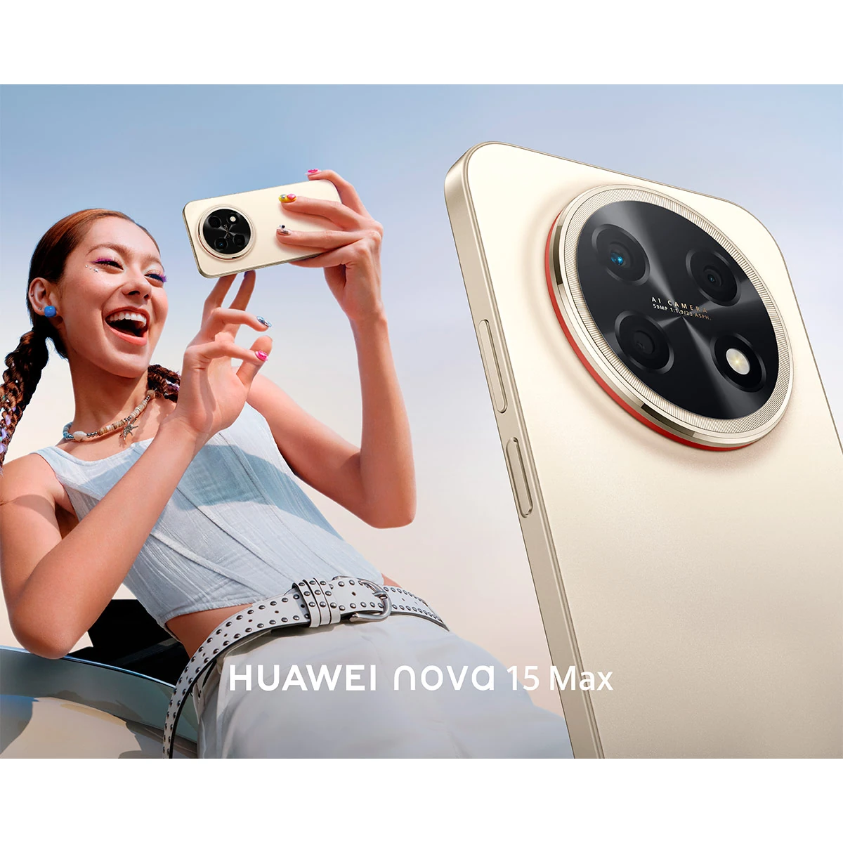 SMARTPHONE HUAWEI NOVA 15 MAX 256GB 8GB RAM 50MP 6.8” - 11