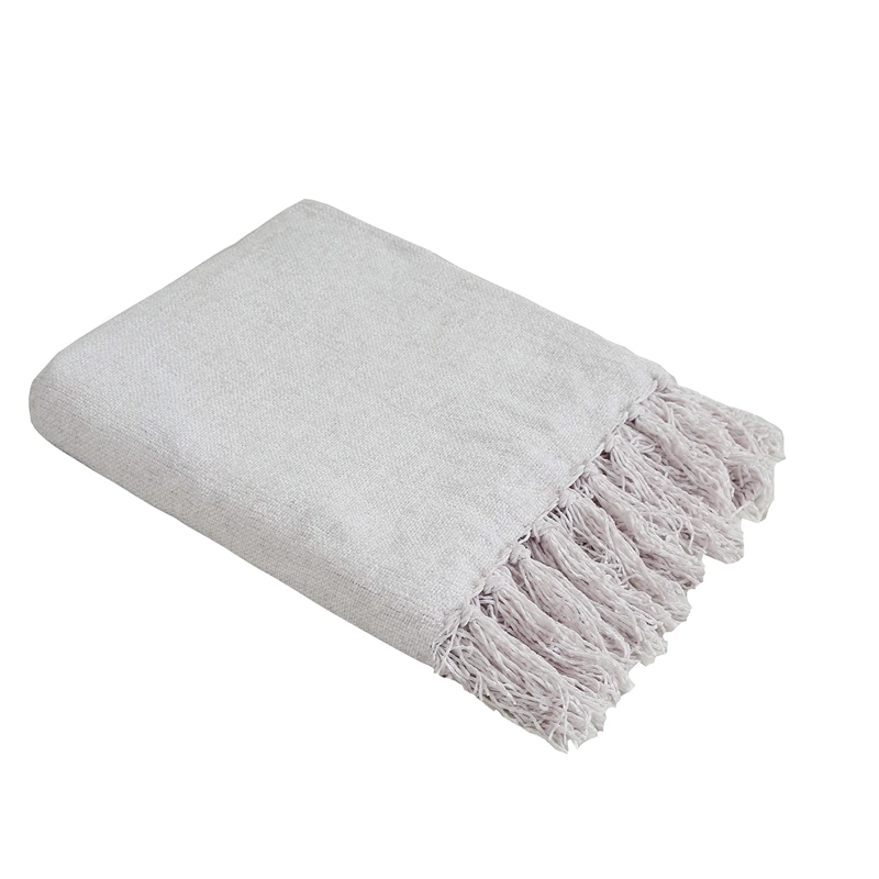 MANTA ANDES LISA 125X150 CM BEIGE - 2