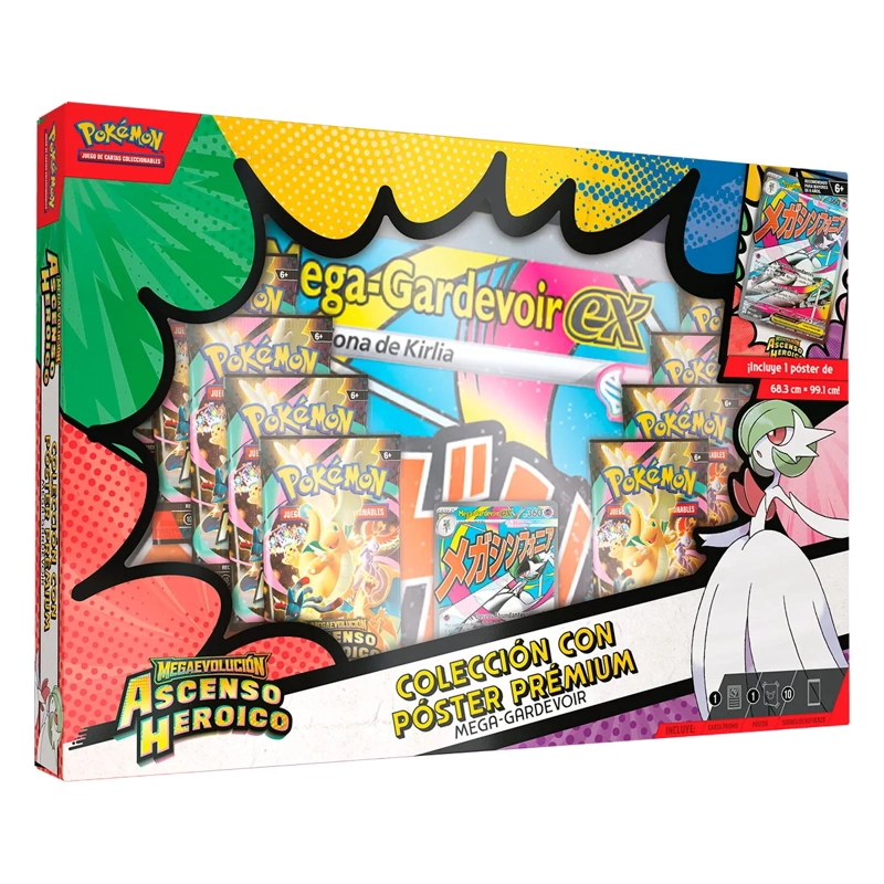 CARTAS POKEMON ASCENDED POSTER COLLECTION ES - 3