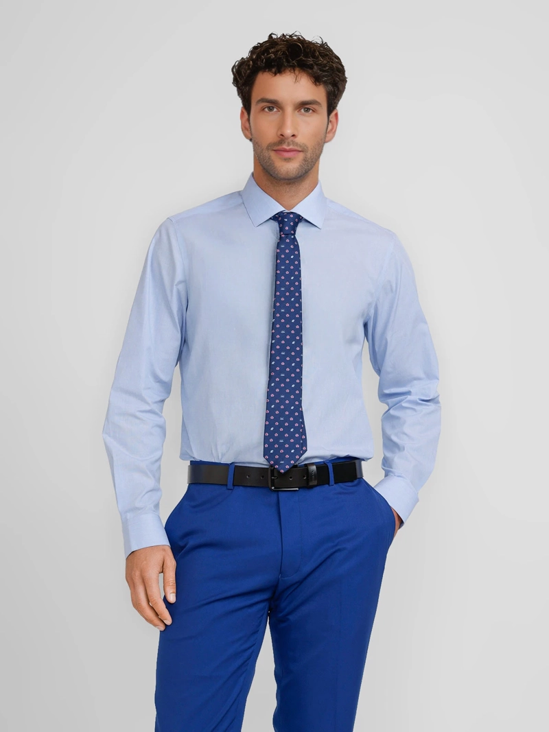 CAMISA HOMBRE TRIAL ALGODÓN MANGA LARGA - 1