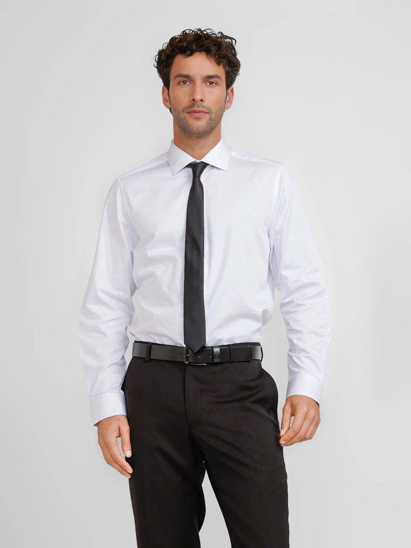 CAMISA HOMBRE TRIAL ALGODÓN MANGA LARGA - 1