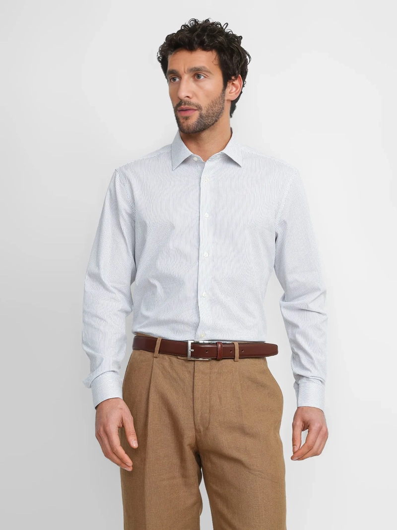 CAMISA HOMBRE TRIAL ALGODÓN MANGA LARGA - 1