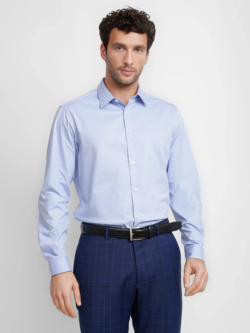 CAMISA MANGA LARGA HOMBRE TRIAL REGULAR FIT LISA GRADUACIÓN - 1