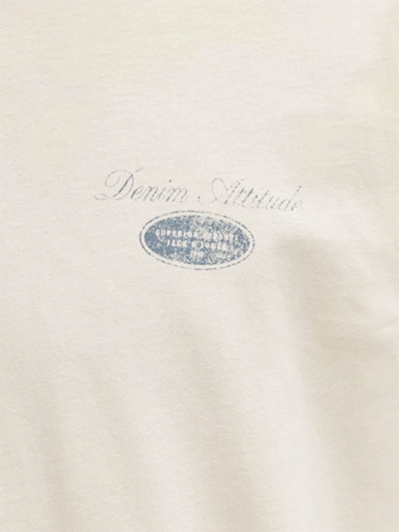 POLERA HOMBRE JACK & JONES MANGA CORTA RELAXED FIT - 4
