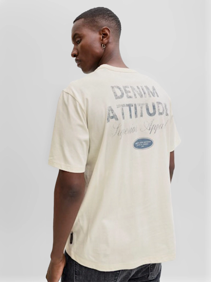 POLERA HOMBRE JACK & JONES MANGA CORTA RELAXED FIT - 2