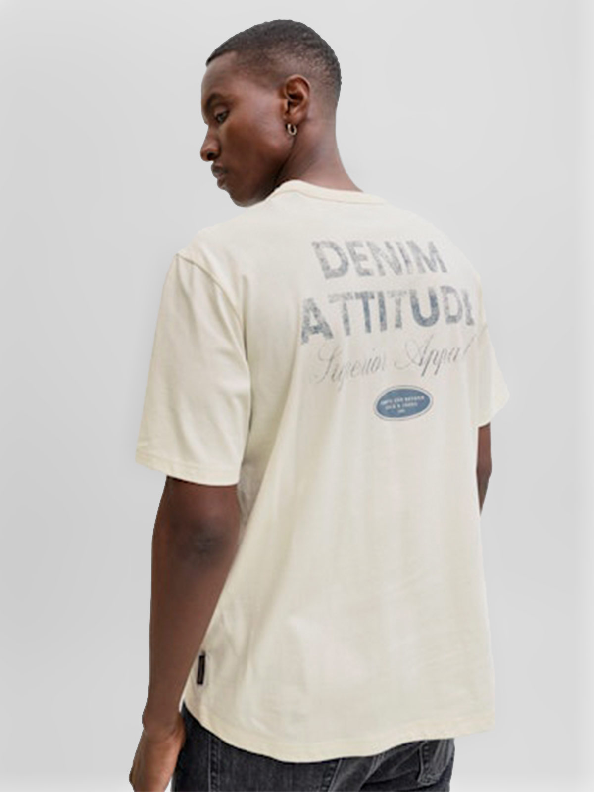 POLERA HOMBRE JACK & JONES MANGA CORTA RELAXED FIT - 2