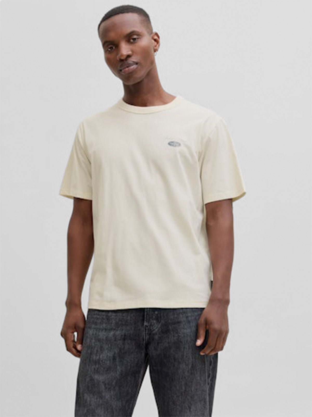 POLERA HOMBRE JACK & JONES MANGA CORTA RELAXED FIT - 1