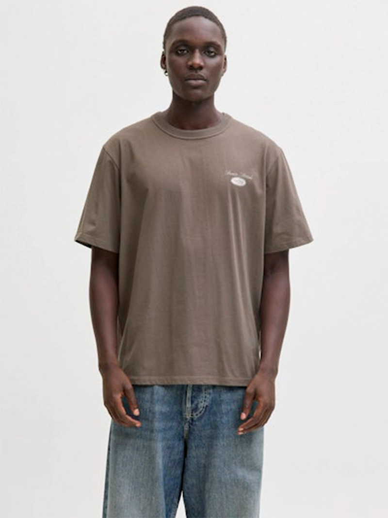 POLERA HOMBRE JACK & JONES MANGA CORTA RELAXED FIT - 1