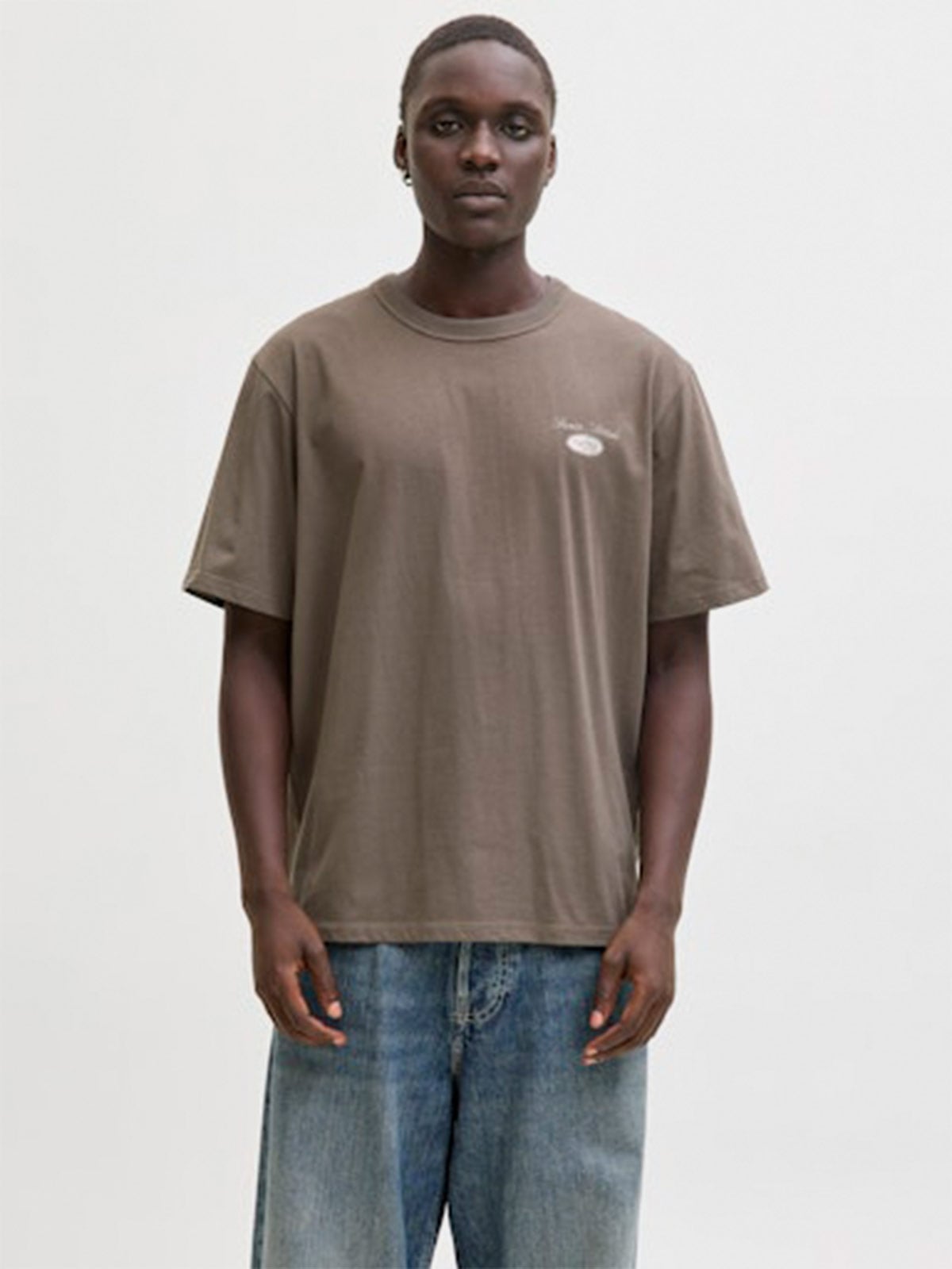POLERA HOMBRE JACK & JONES MANGA CORTA RELAXED FIT - 1