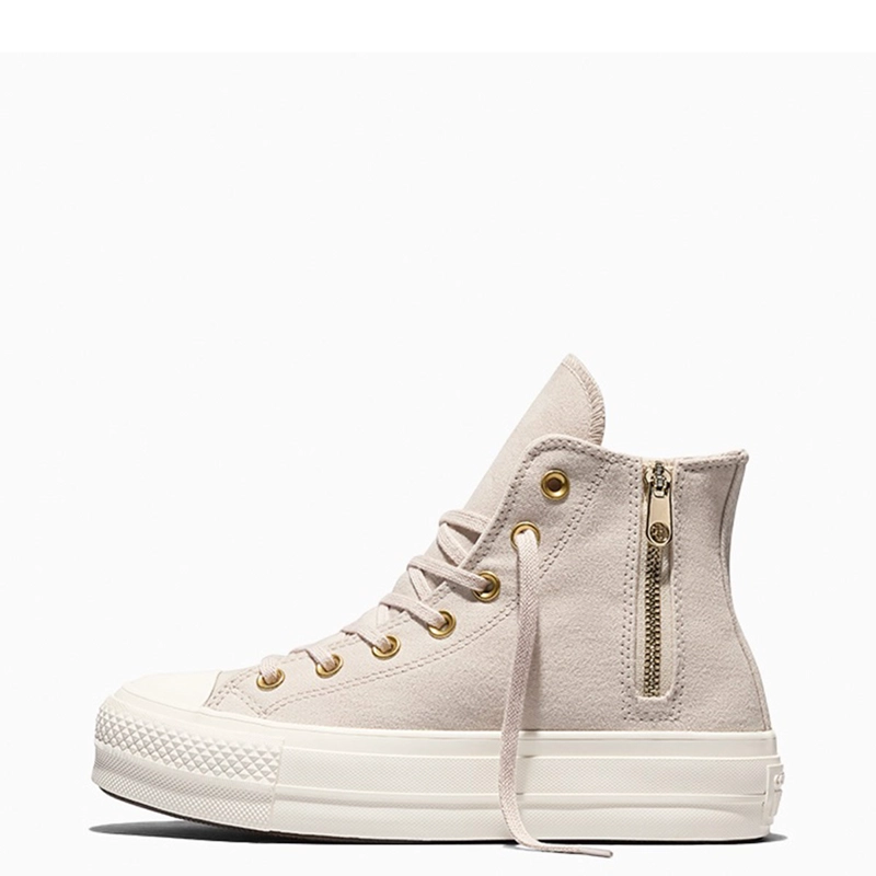 ZAPATILLAS MUJER CONVERSE URBANAS BLANCO CHUCK TAYLOR ALL STAR LIFT SIDE ZIP - 3