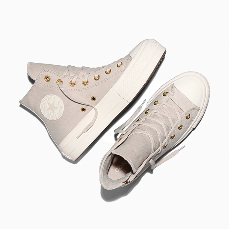 ZAPATILLAS MUJER CONVERSE URBANAS BLANCO CHUCK TAYLOR ALL STAR LIFT SIDE ZIP - 5