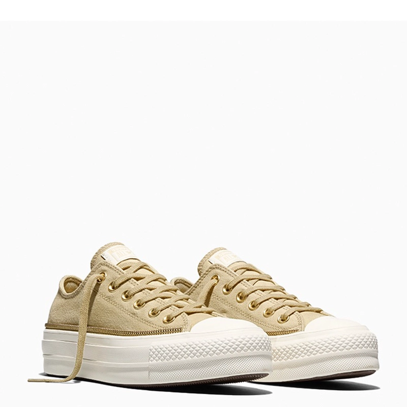 ZAPATILLAS MUJER CONVERSE URBANAS AMARILLO CHUCK TAYLOR ALL STAR LIFT  - 4