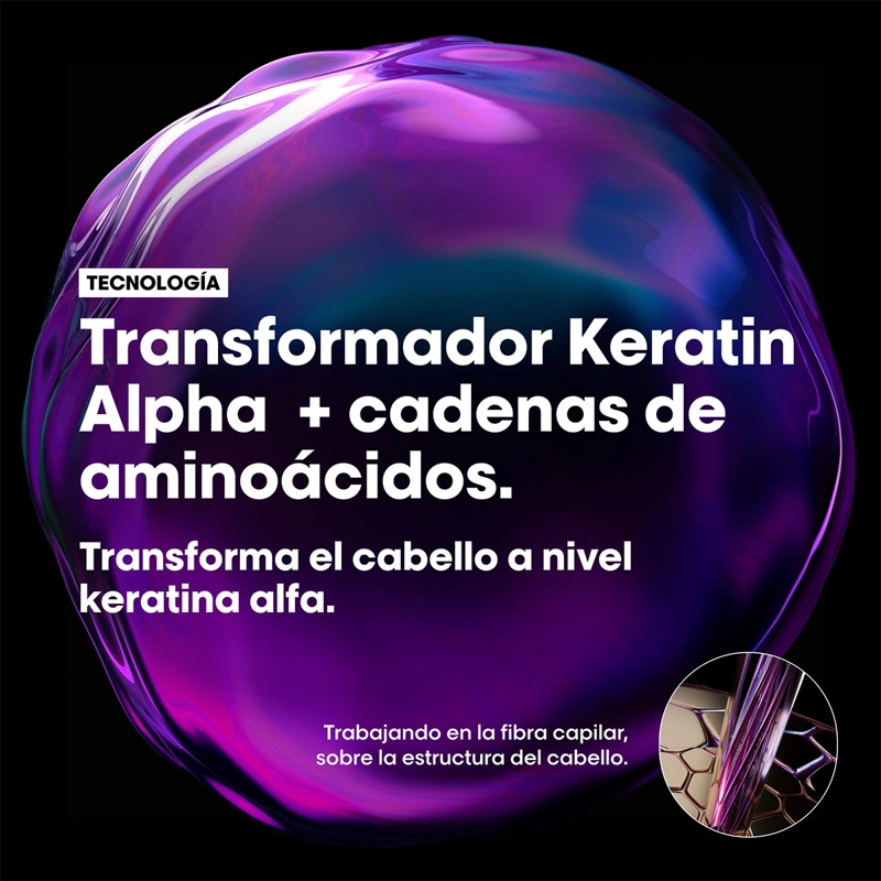 SÉRUM LOREAL PROFESSIONNEL KERATIN ALPHA SLEEK 50ML - 5