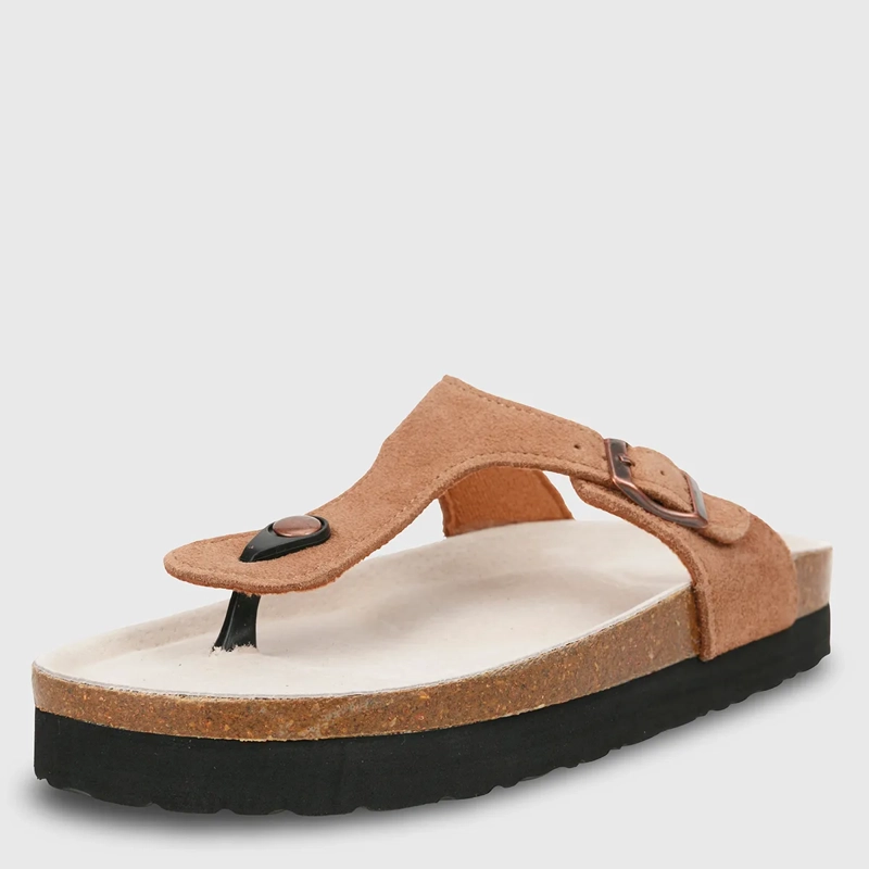 SANDALIAS MUJER INDEX IHOMY2 CUERO - 3