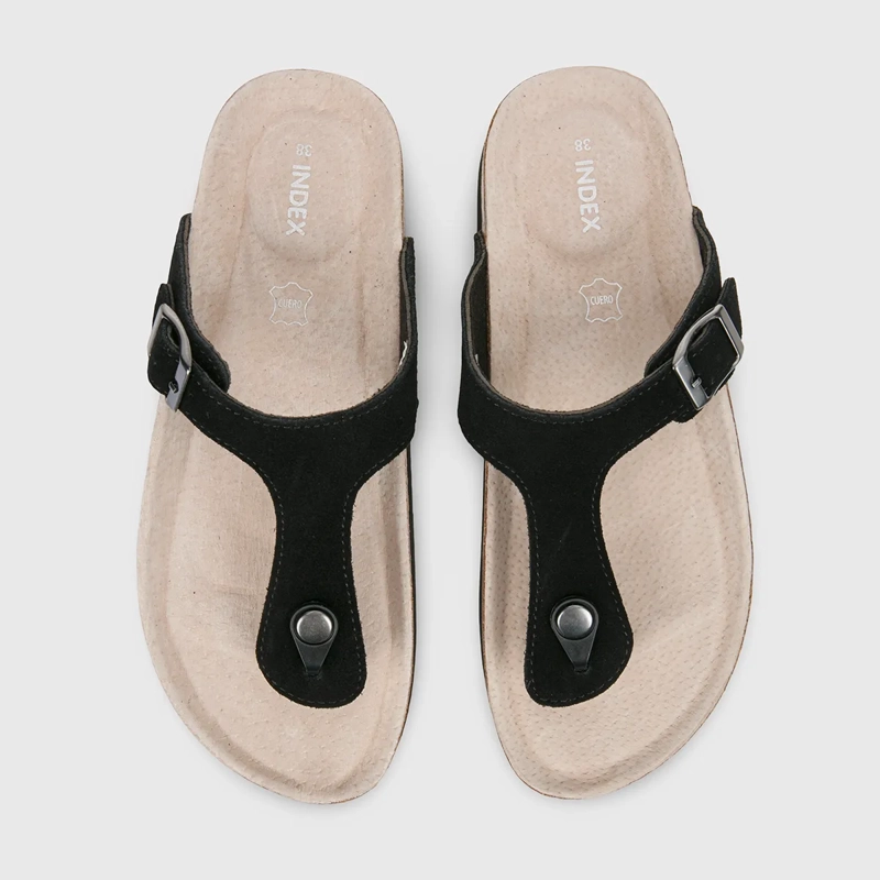 SANDALIAS MUJER INDEX IHOMY2 CUERO - 4