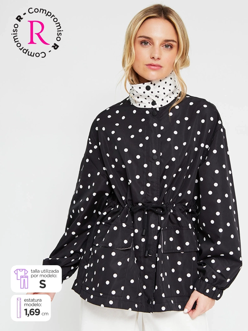 CHAQUETA MUJER INDEX LUNARES - 1