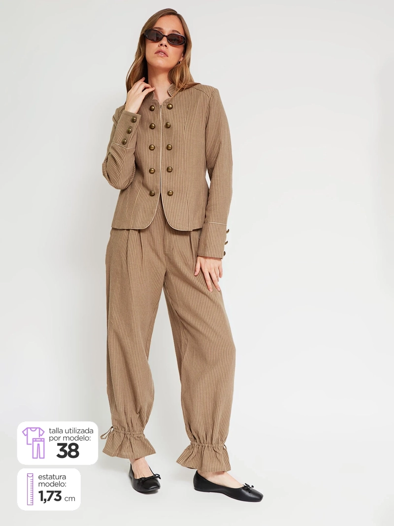 PANTALÓN MUJER MARQUIS ALGODÓN BOMBACHO
