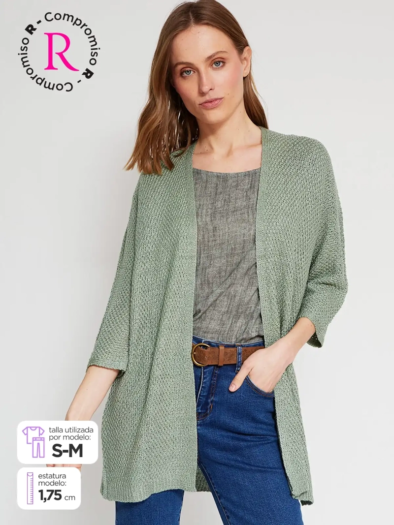 CARDIGAN MUJER AZIZ  - 1