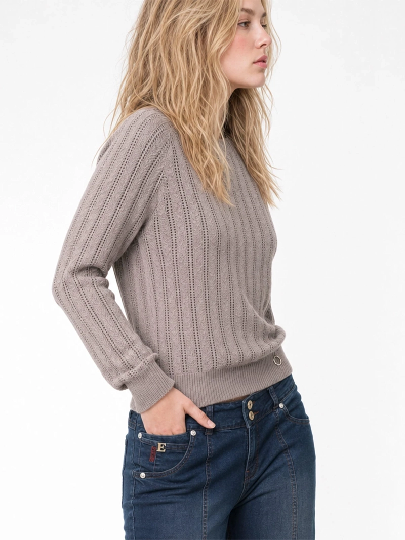 SWEATER TEJIDO MUJER ELLUS - 4