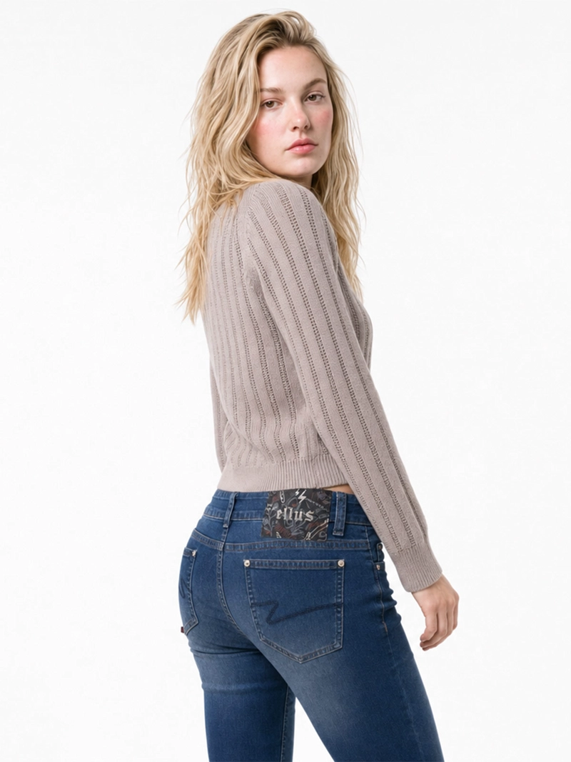 SWEATER TEJIDO MUJER ELLUS - 2