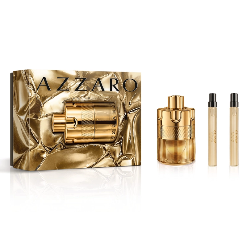 SET PERFUME HOMBRE AZZARO WANTED ELIXIR 100ML+10ML+10ML - 1