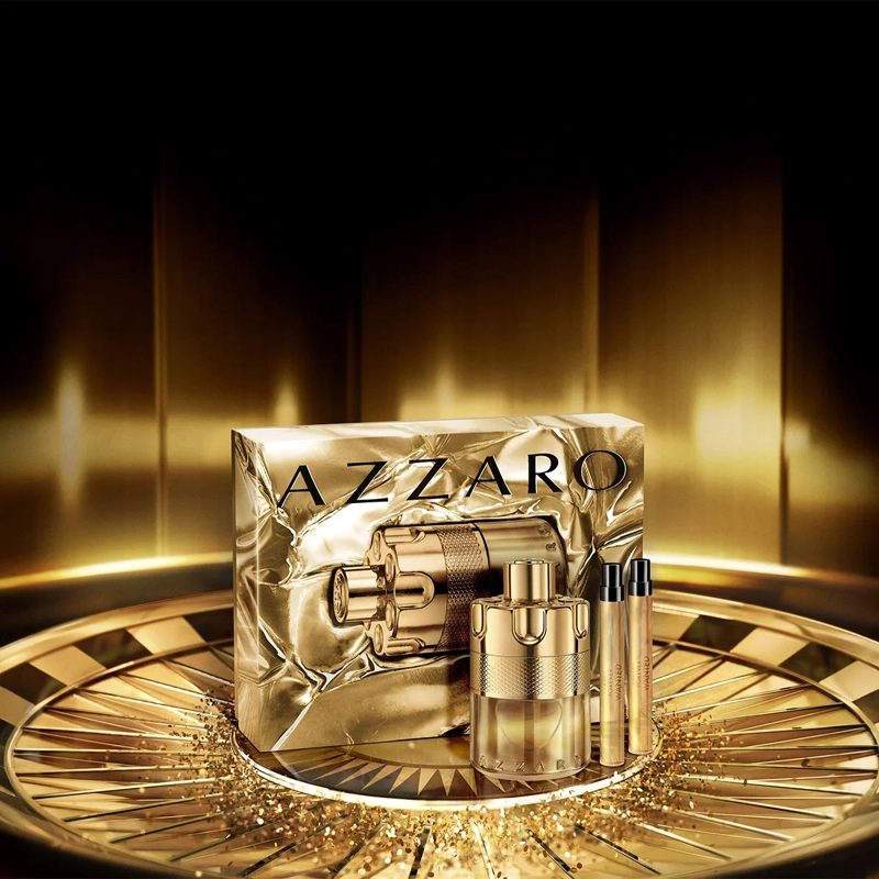 SET PERFUME HOMBRE AZZARO WANTED ELIXIR 100ML+10ML+10ML - 2