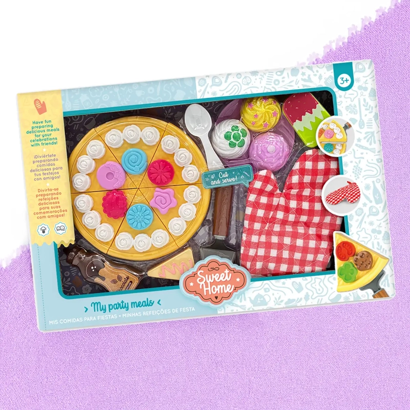 SET JUGUETES SWEET HOME MIS COMIDAS DE FIESTA - 2