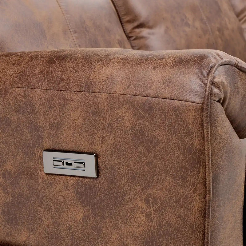 SOFÁ RECLINABLE ROSEN TOLOSA 3 CUERPOS ELÉCTRICO - 8