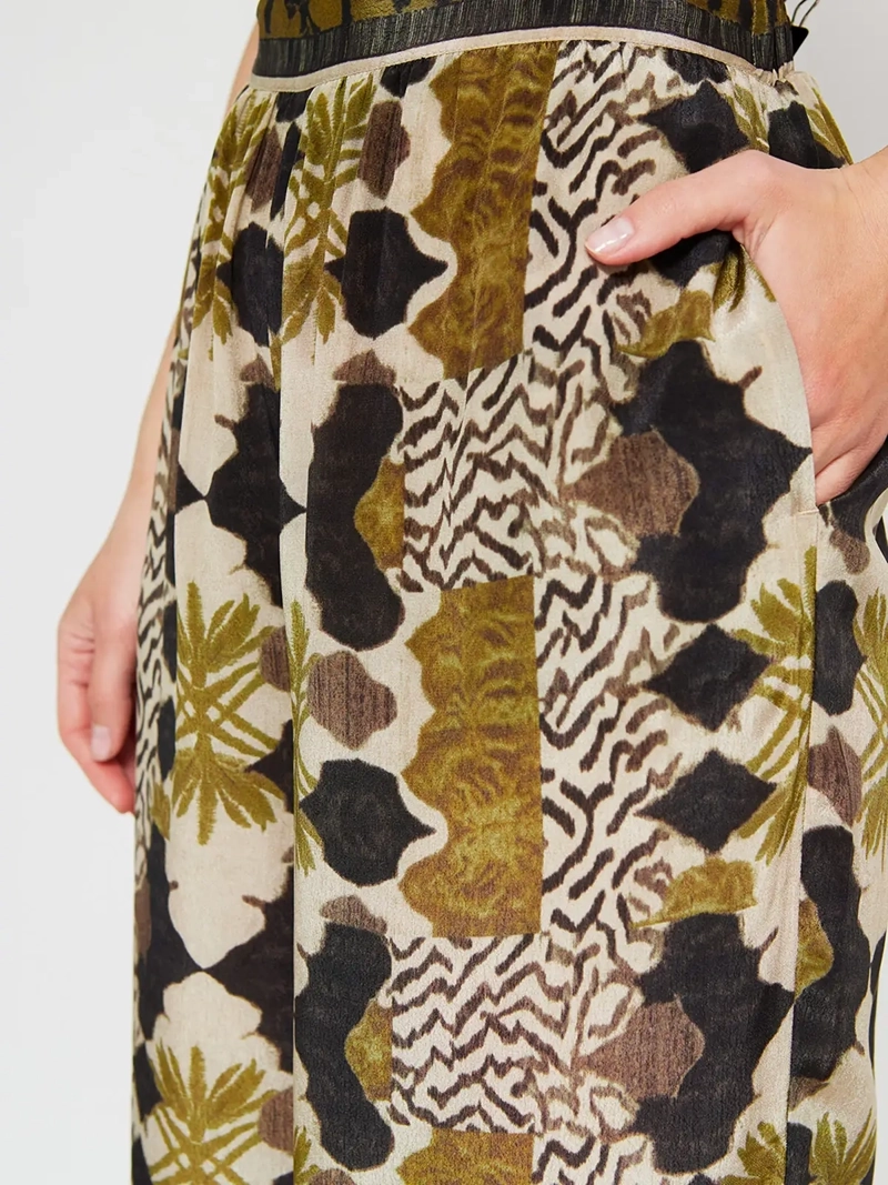 PANTALÓN MUJER MARQUIS FLUIDO ESTAMPADO - 4