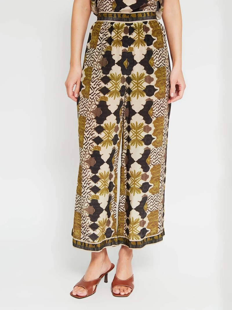 PANTALÓN MUJER MARQUIS FLUIDO ESTAMPADO - 2