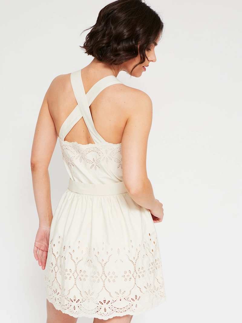 VESTIDO MUJER MARQUIS ALGODÓN CORTO BRODERIE - 3