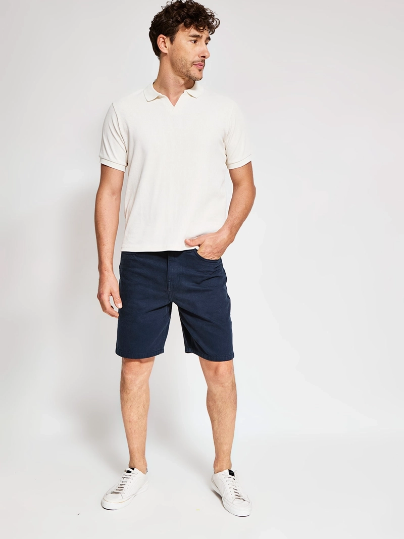 POLERA HOMBRE MARQUIS ALGODÓN CUELLO POLO MANGA CORTA - 4