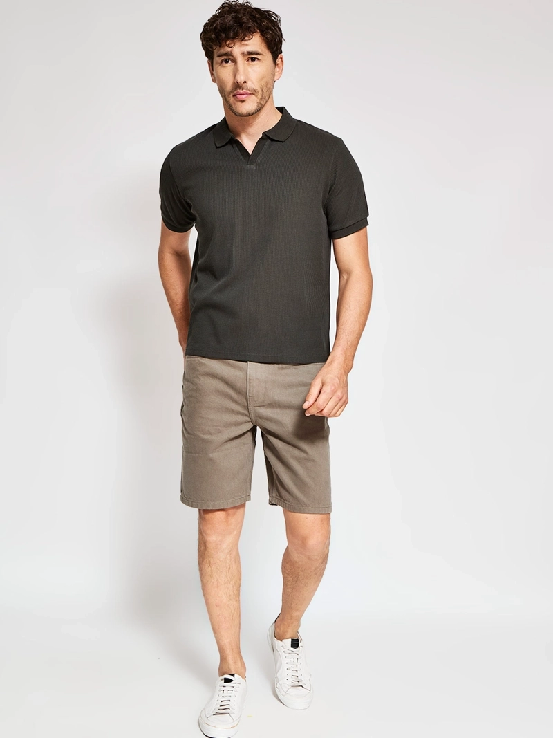 POLERA HOMBRE MARQUIS ALGODÓN CUELLO POLO MANGA CORTA - 4