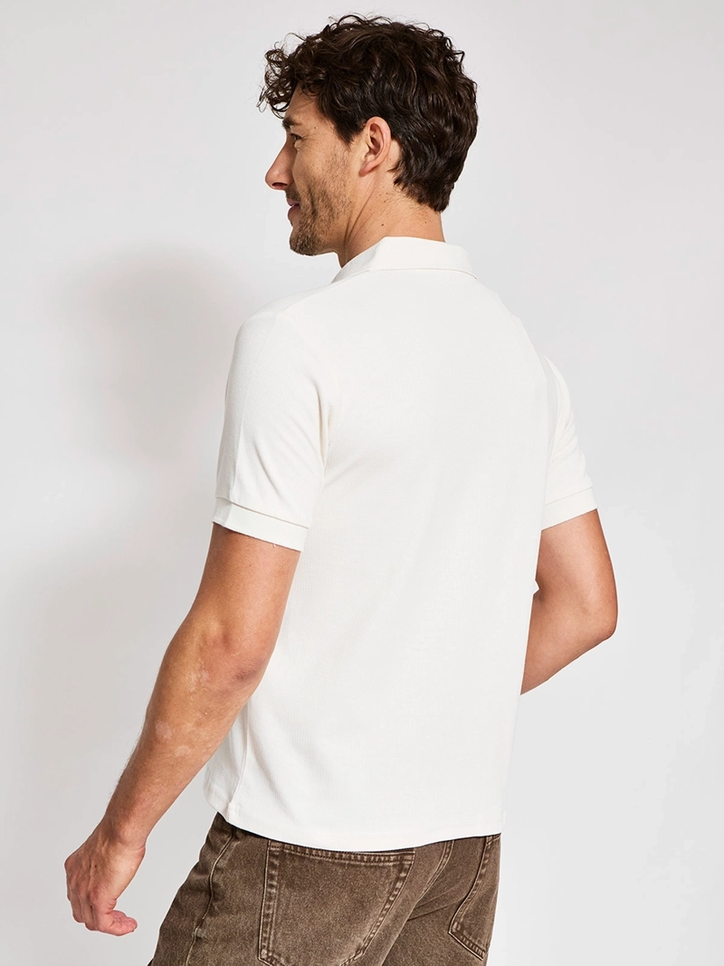 POLERA HOMBRE MARQUIS ALGODÓN CUELLO POLO MANGA CORTA - 2
