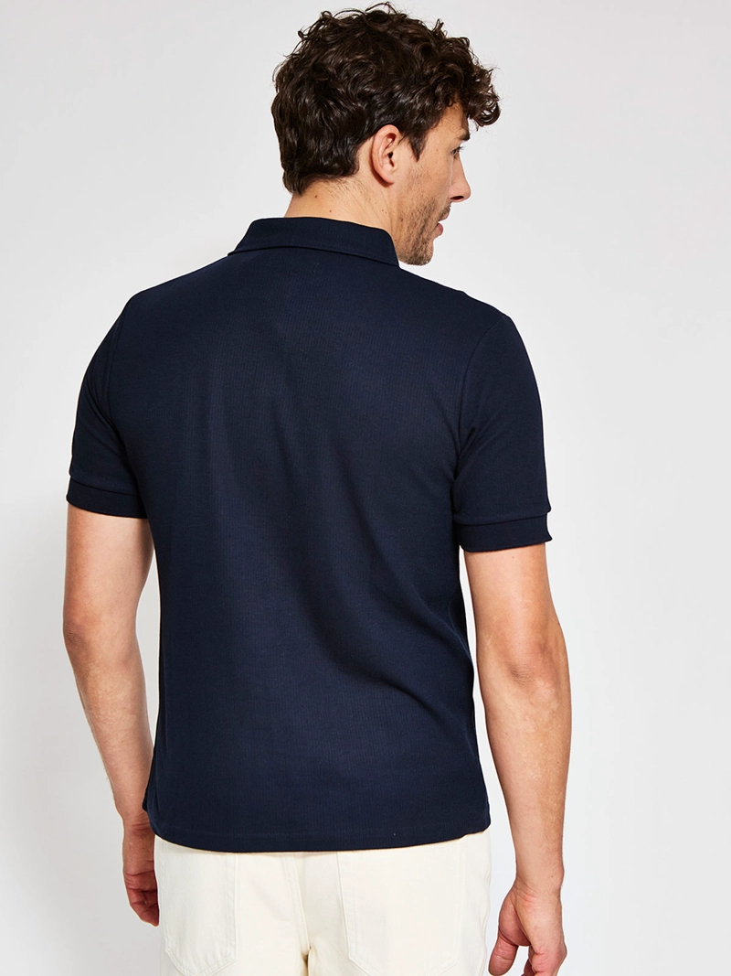 POLERA HOMBRE MARQUIS ALGODÓN CUELLO POLO MANGA CORTA - 2
