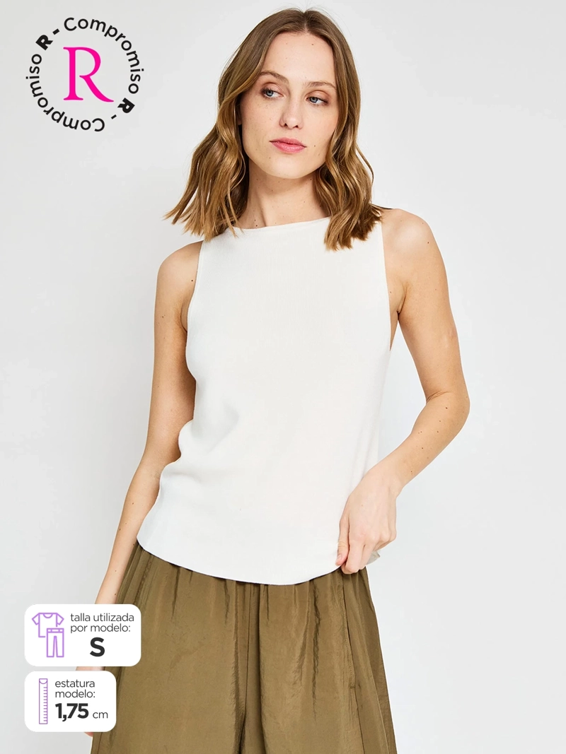 POLERA MUJER MARQUIS TEJIDA