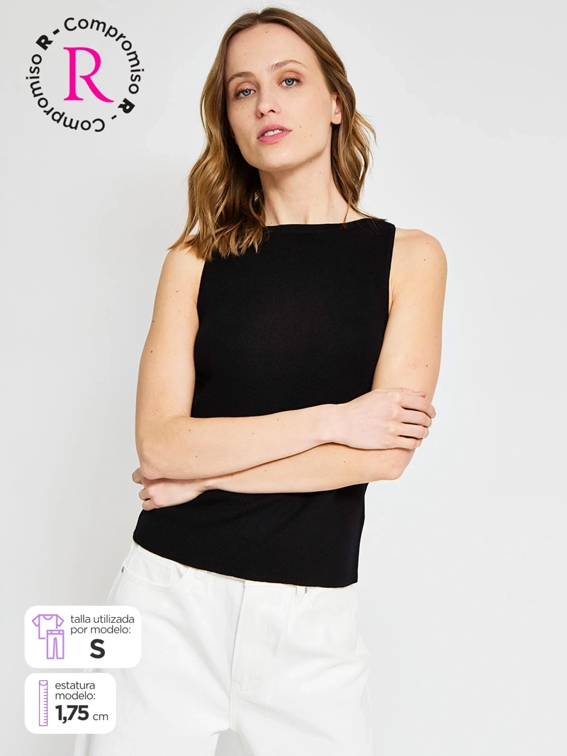 POLERA MUJER MARQUIS TEJIDA