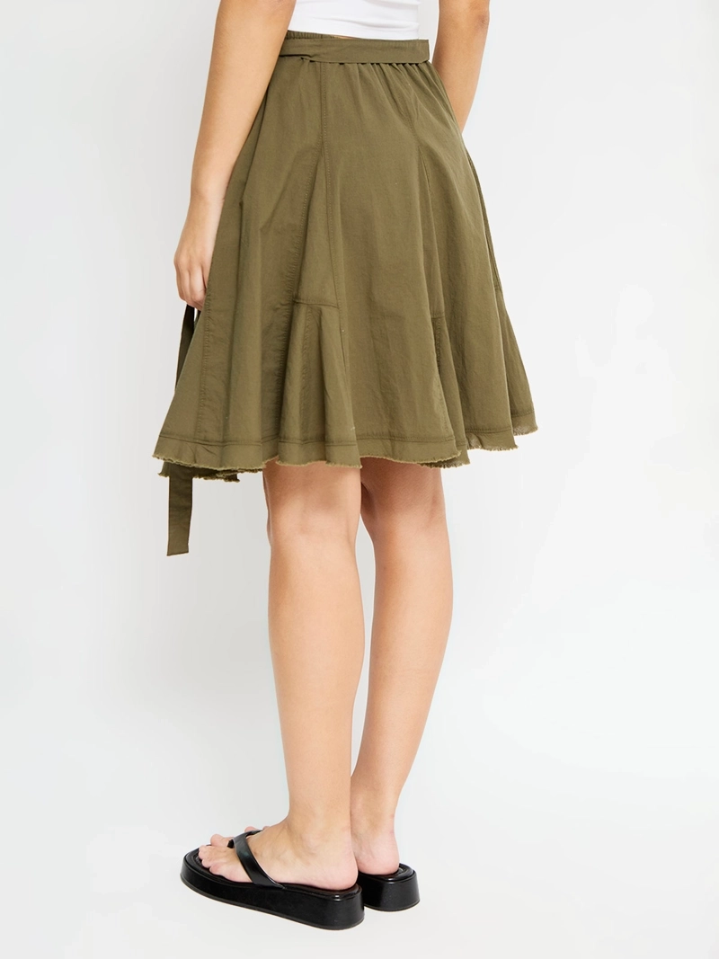 FALDA MUJER INDEX ALGODÓN MIDI - 3