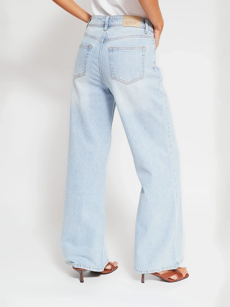 JEANS MUJER MARQUIS ALGODÓN WIDE LEG - 3