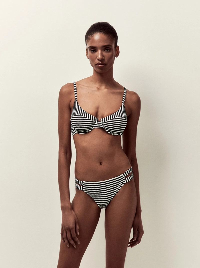 TOP TRAJE DE BAÑO MUJER SFERA RAYAS - 1