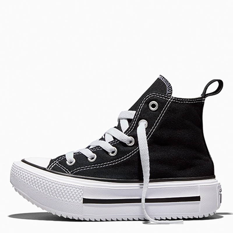 ZAPATILLAS NIÑO CONVERSE URBANAS NEGRO CHUCK TAYLOR ALL STAR LIFT DOUBLE STACK - 3