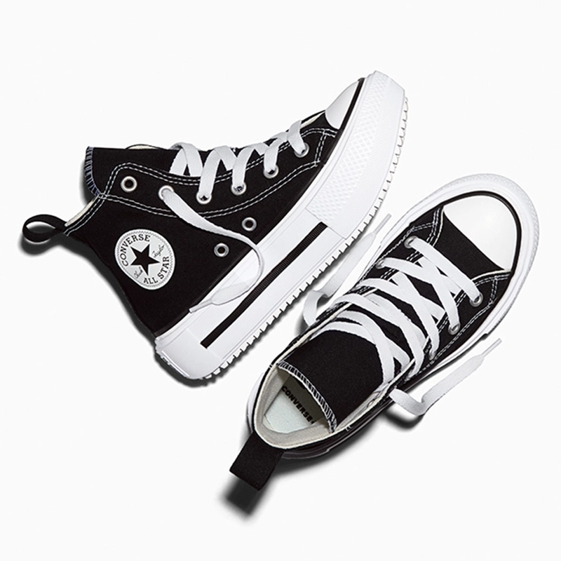 ZAPATILLAS NIÑO CONVERSE URBANAS NEGRO CHUCK TAYLOR ALL STAR LIFT DOUBLE STACK - 5