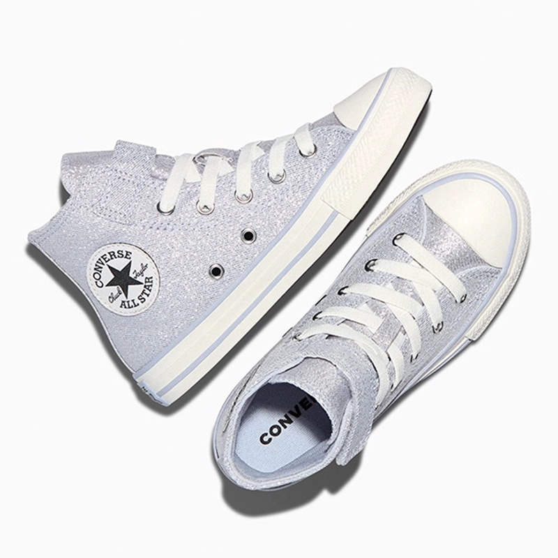 ZAPATILLAS NIÑO CONVERSE URBANAS PLATEADO CHUCK TAYLOR ALL STAR 1V - 4