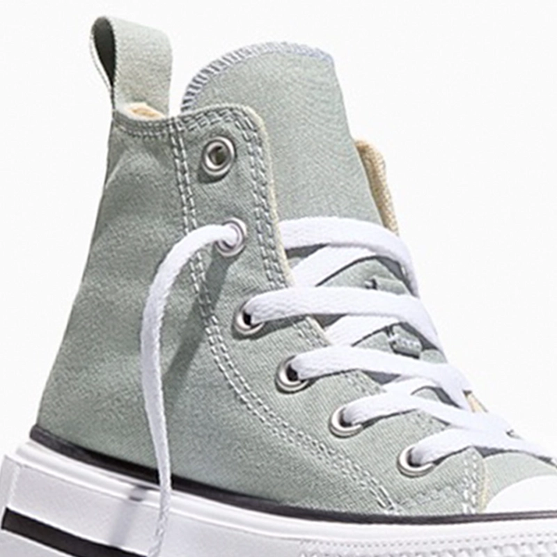 ZAPATILLAS NIÑO CONVERSE URBANAS GRIS CHUCK TAYLOR ALL STAR LIFT DOUBLE STACK - 5