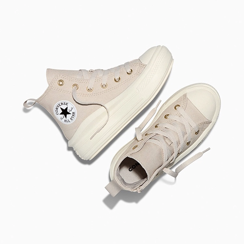 ZAPATILLAS NIÑO CONVERSE URBANAS BEIGE CHUCK TAYLOR ALL STAR MOVE - 5