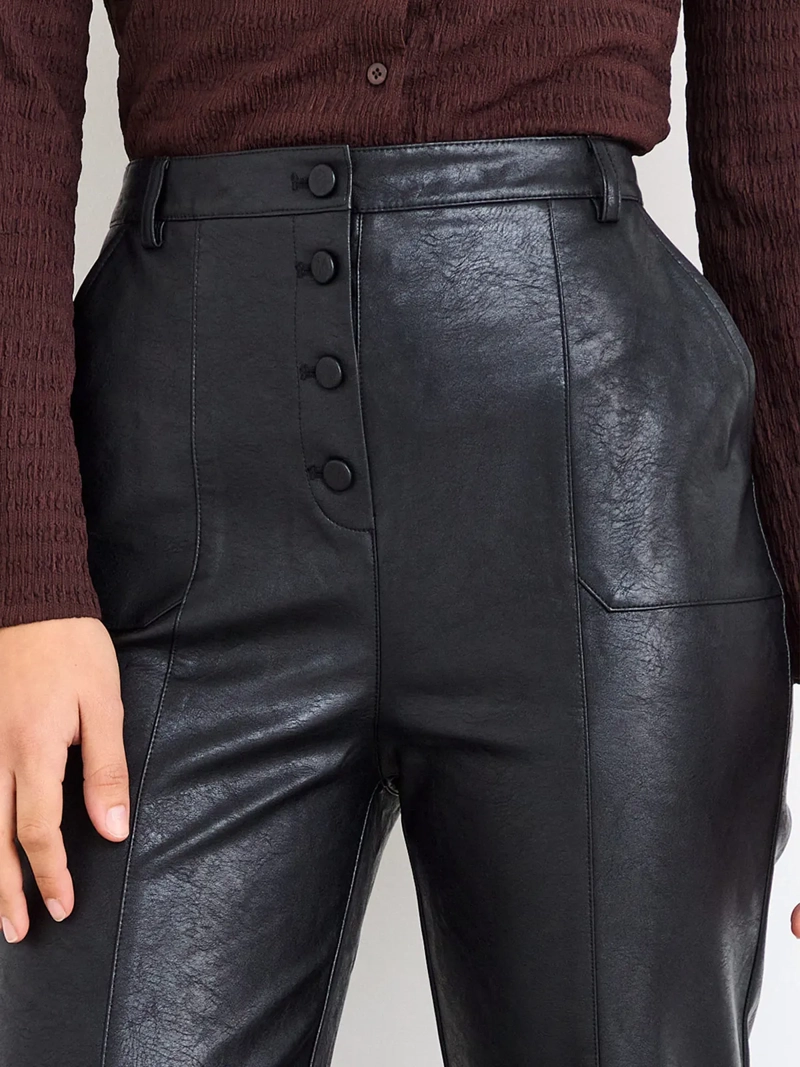 PANTALÓN MUJER IO LISO RECTO - 5