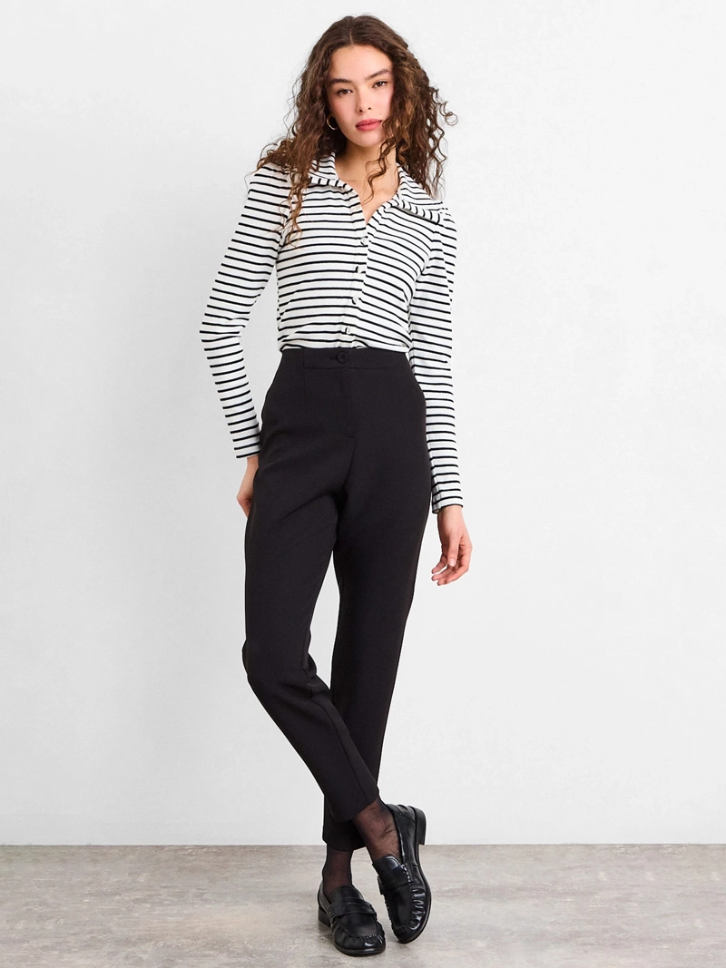 PANTALÓN MUJER IO LISO SLIM - 1