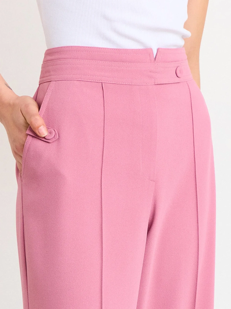 PANTALÓN MUJER IO LISO SASTRERO - 4