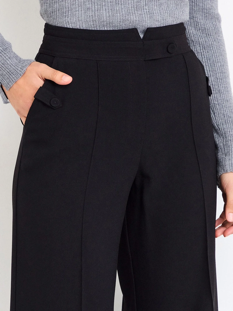 PANTALÓN MUJER IO LISO SASTRERO - 4